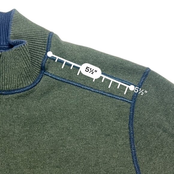 Tommy Bahama Reversible Blue/Green Pullover Size L - Picture 10 of 11
